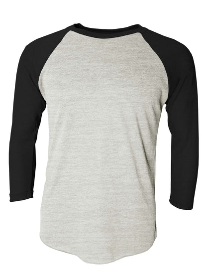 Unisex Triblend 3/4 Sleeve Raglan Baseball T-Shirt