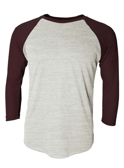 Unisex Triblend 3/4 Sleeve Raglan Baseball T-Shirt