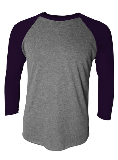 Unisex Triblend 3/4 Sleeve Raglan Baseball T-Shirt