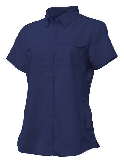 Women's Performance Fishing Shirt Custom Embroidery Available
