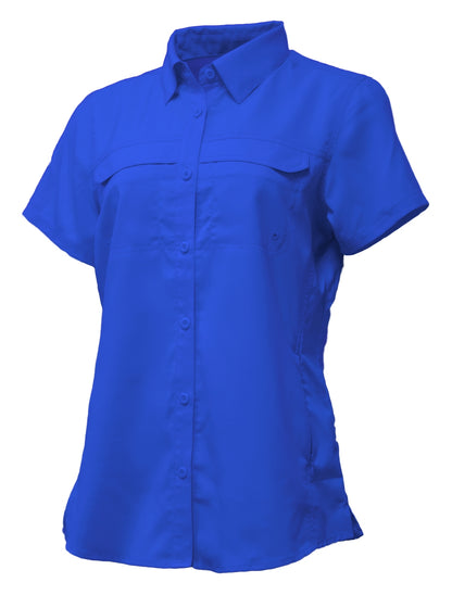 Women's Performance Fishing Shirt Custom Embroidery Available