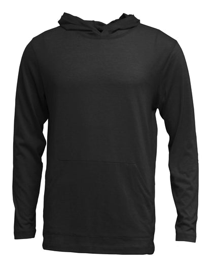Soft Tek Youth Hooded Long Sleeve T-Shirt