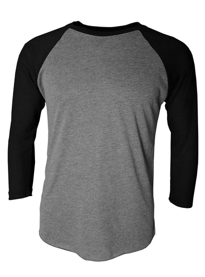 Unisex Triblend 3/4 Sleeve Raglan Baseball T-Shirt