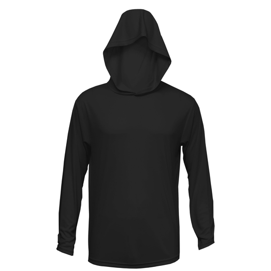 Performance Youth Hooded Long Sleeve Tee