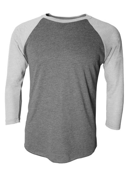 Unisex Triblend 3/4 Sleeve Raglan Baseball T-Shirt