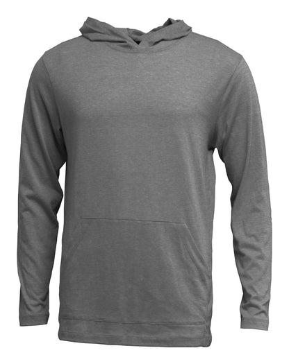 Soft Tek Youth Hooded Long Sleeve T-Shirt
