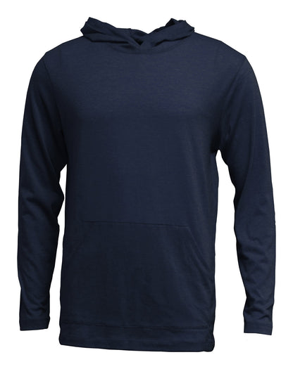 Soft Tek Youth Hooded Long Sleeve T-Shirt