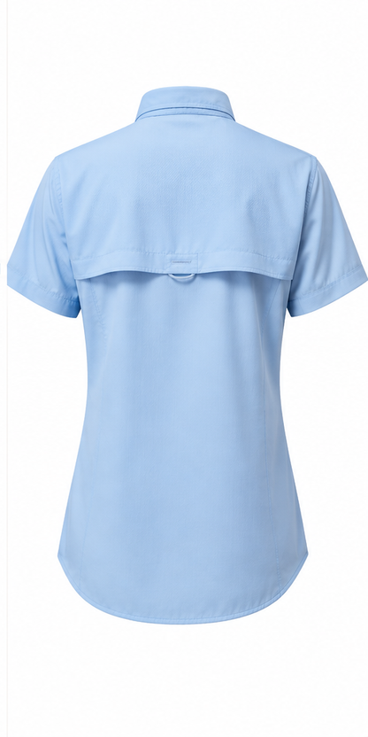 Women's Performance Fishing Shirt Custom Embroidery Available