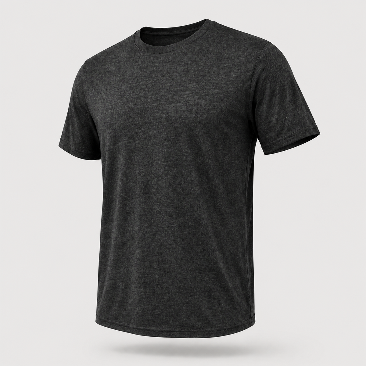 CloudFlex PS376 short-sleeve performance tee in Heather Black