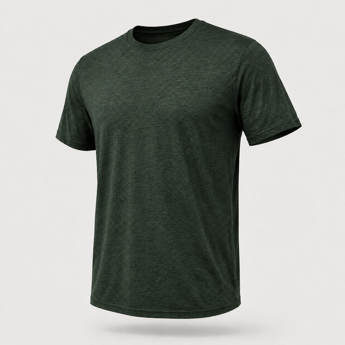 CloudFlex PS376 short-sleeve performance tee in Heather Forest