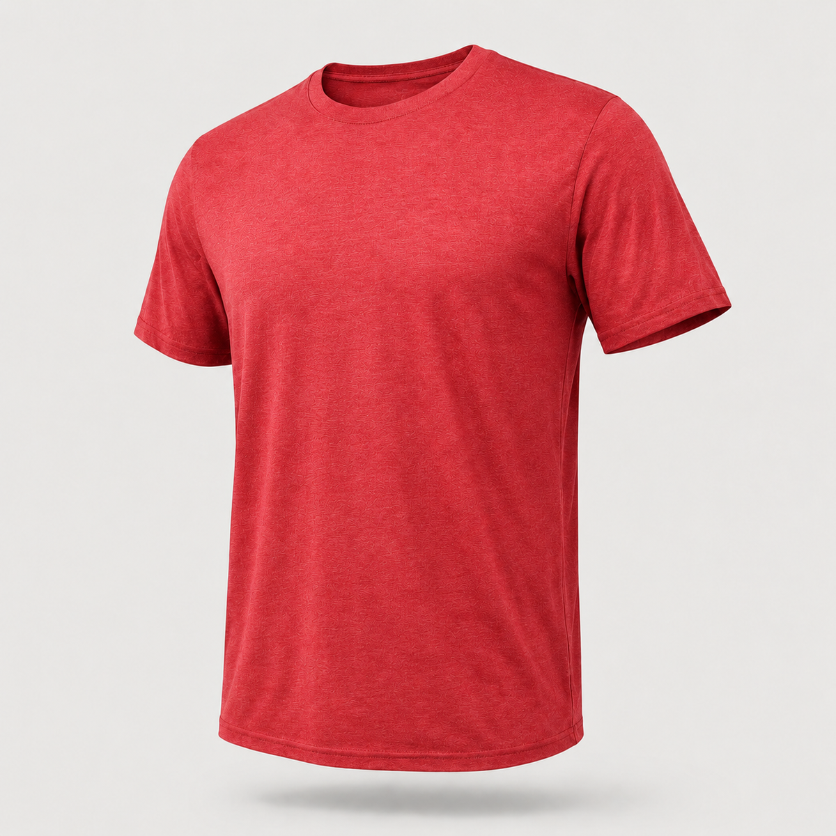 CloudFlex PS376 short-sleeve performance tee in Heather Red