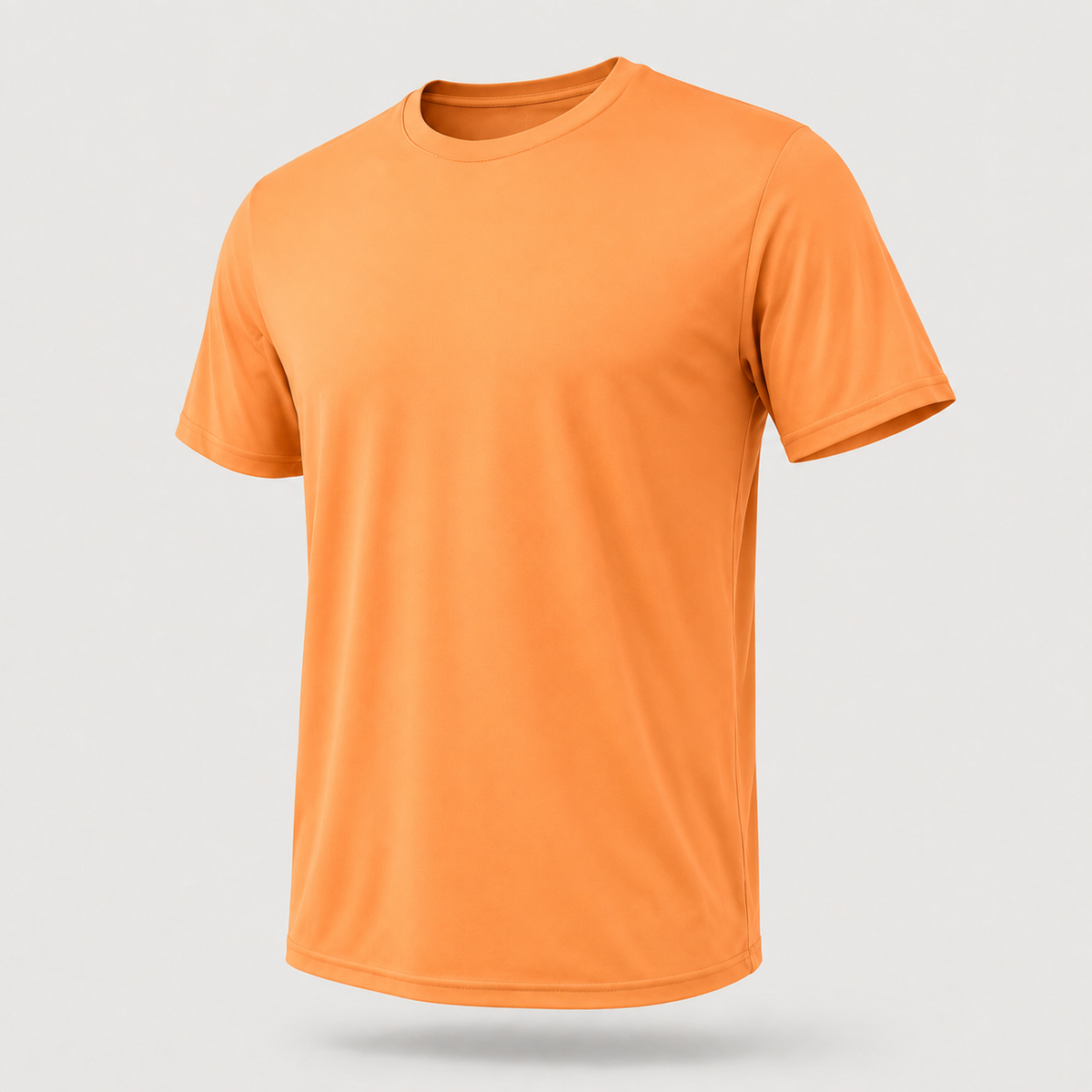 CloudFlex PS376 short-sleeve performance tee in Orange Sherbet
