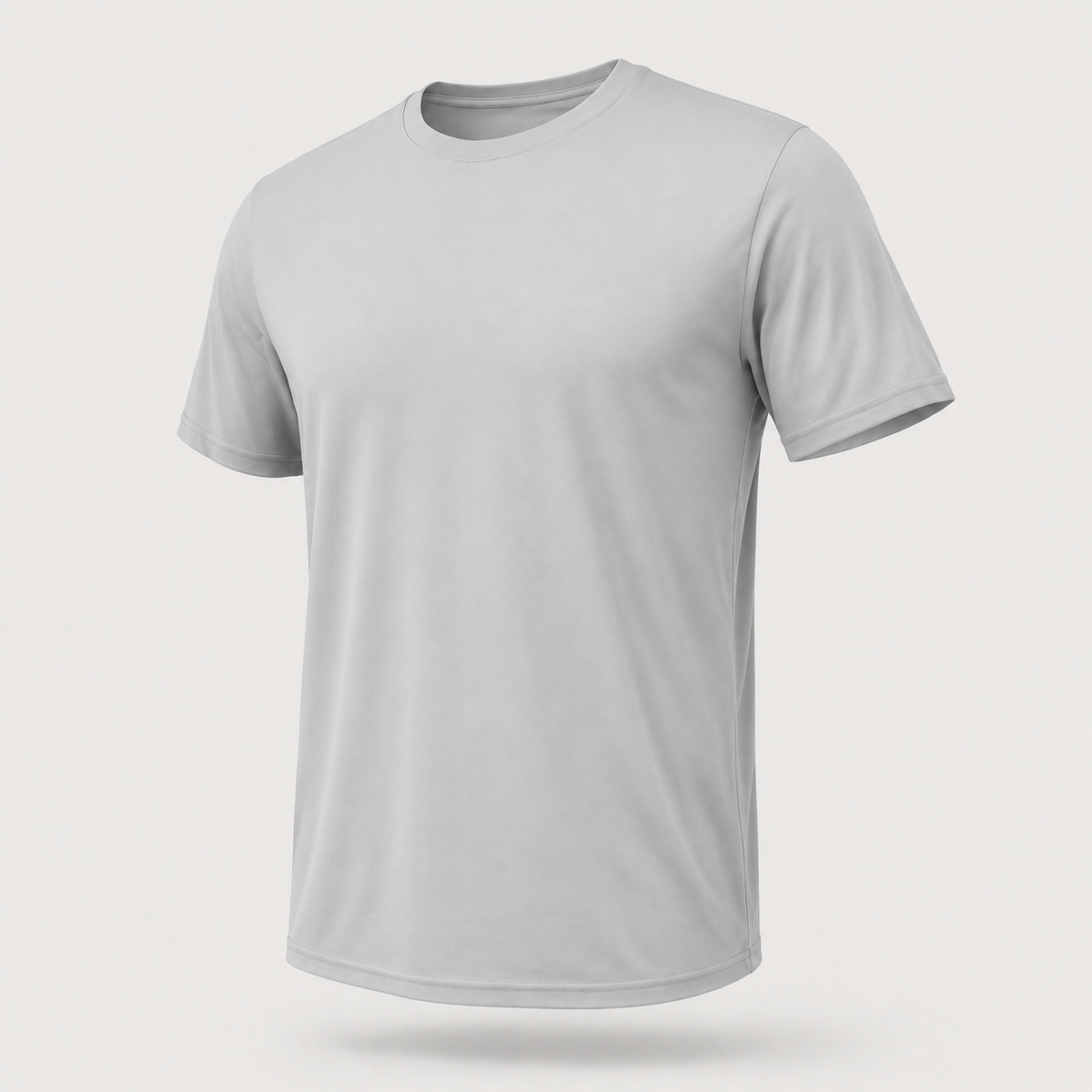 CloudFlex PS376 short-sleeve performance tee in Silver